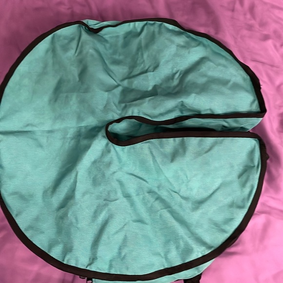 HMGDFUE Patio Umbrella Base Weight Bag, Weatherproof Umbrella Stand, 18" beach - Picture 5 of 14